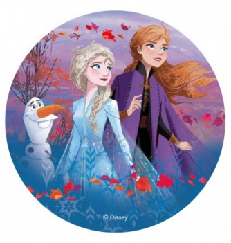 Edible Cake Topper - Frozen