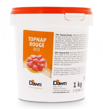 Strawberry Red Supernap topping