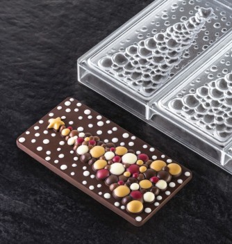 Moule pour chocolat embout de bûche Noeud