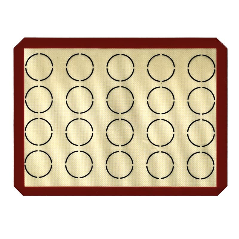 Silicone Cooking Mat round marking