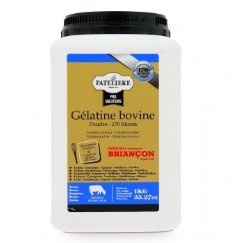 Gélatine bovine halal en poudre de 170 bloom