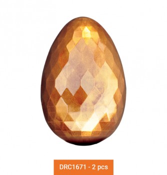 Moule Oeuf Chocolat Diamant 2pcs
