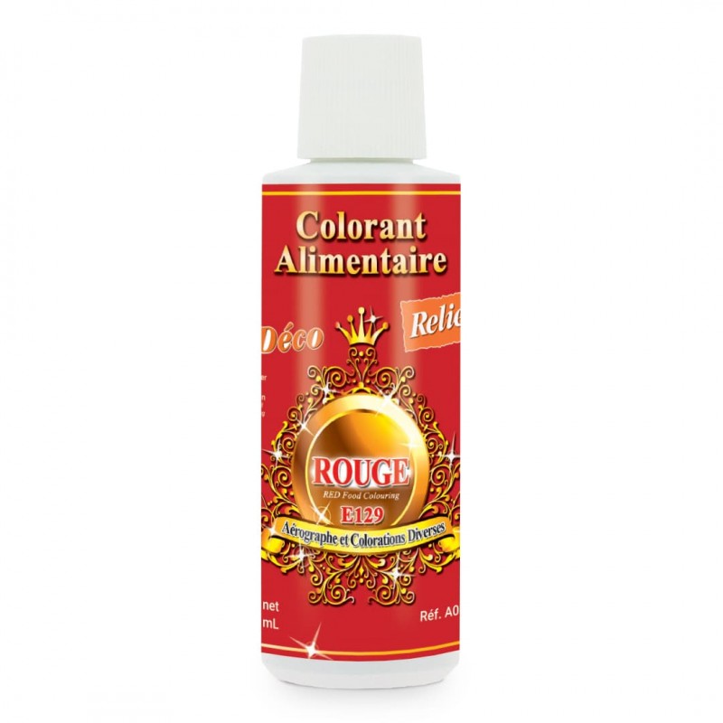 Liquid Food Colour Red E129 - Airbrush Special - 125mL