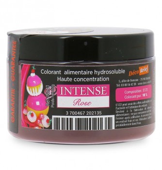 Colorant intense jaune citron Déco Relief (pot de 50gr)