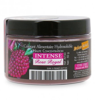 Intense Water Soluble Food Colouring Powder - Royal Pink - 50 g