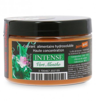 Colorant Alimentaire Hydrosoluble Intense en Poudre -...