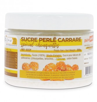 Perles de Sucre 350g - Grains de sucre (perlé), décoration chouquette,  gâteau. , Achat, Vente