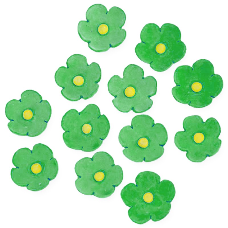 Gumpaste Flowers - Green Flowers