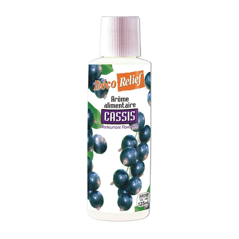 Arôme Alimentaire Concentré - Cassis - 125ml