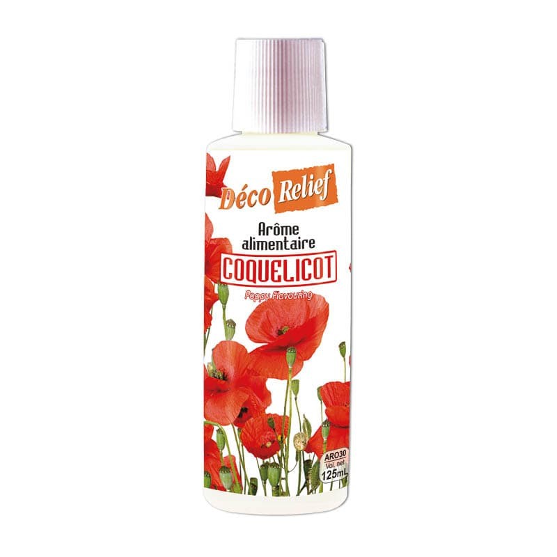 Arôme Alimentaire Concentré - Coquelicot - 125ml