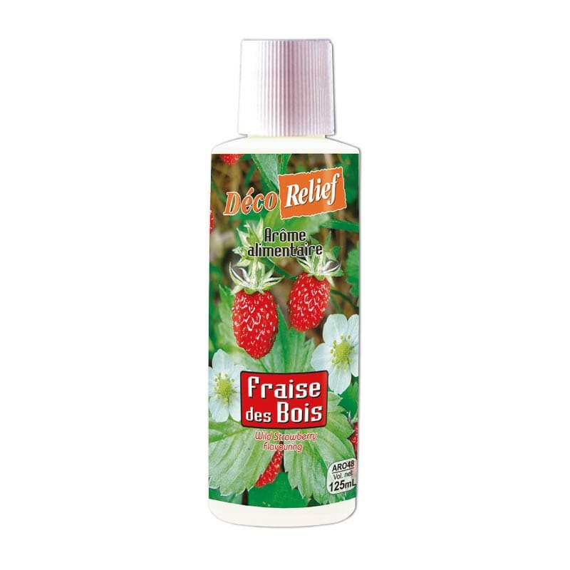 Arôme Alimentaire Concentré - Fraise des Bois - 125ml