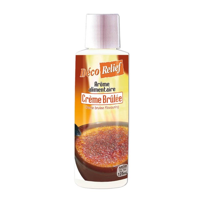 Arôme Alimentaire Concentré - Crème Brulée - 125ml