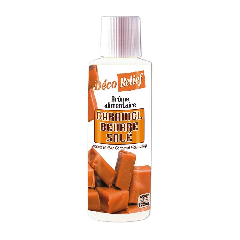 Arôme Alimentaire Concentré - Caramel Beurre Salé - 125ml