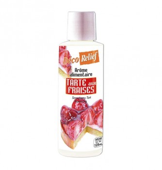 Arôme Alimentaire Concentré - Tarte aux Fraises - 125ml