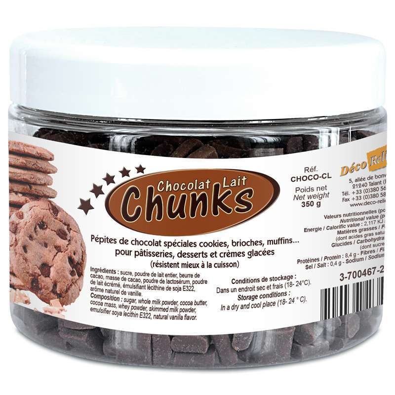 Milk Chocolate Chunks