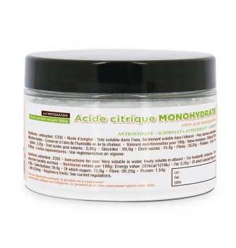 Citric acid monohydrated- 100 g
