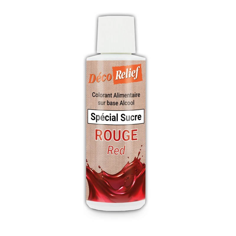 Liquid Food Colouring Red Special Sugar - Alcohol Base - 125mL