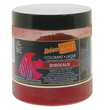 Colorant Alimentaire Liposoluble en Poudre Bordeaux