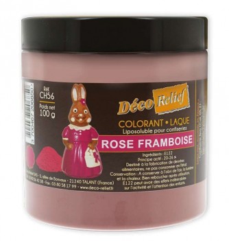 Colorant Alimentaire Liposoluble Rose Framboise Laque 100g