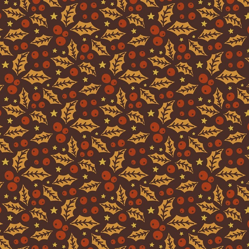 10 chocolate transfer sheets Holly