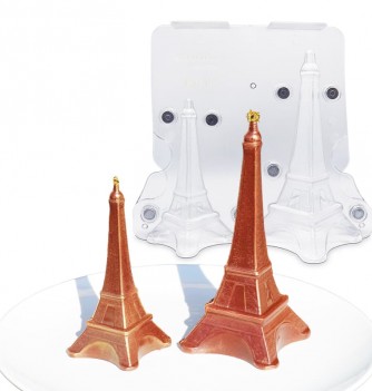 Moule Injecté - Double Tour Eiffel 12 et 16 cm