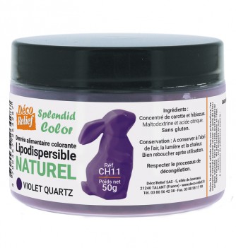 Quartz violet Natural Lipodispersible Coloring Foodstuff