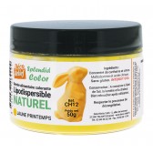 Pot de colorant alimentaire naturel lipodispersible jaune printemps