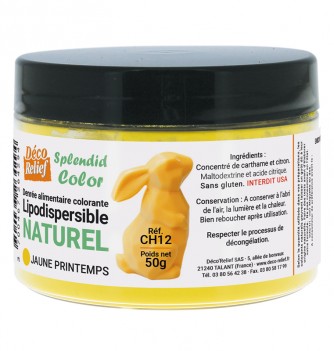Spring yellow Natural Lipodispersible Coloring Foodstuff