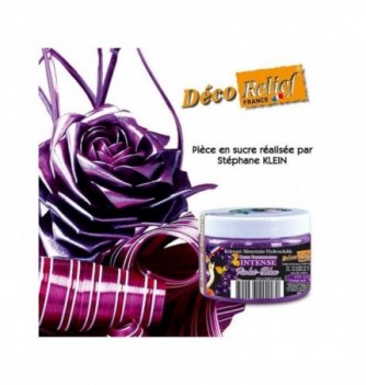 Colorant alimentaire en poudre violet bleu - Déco'Relief