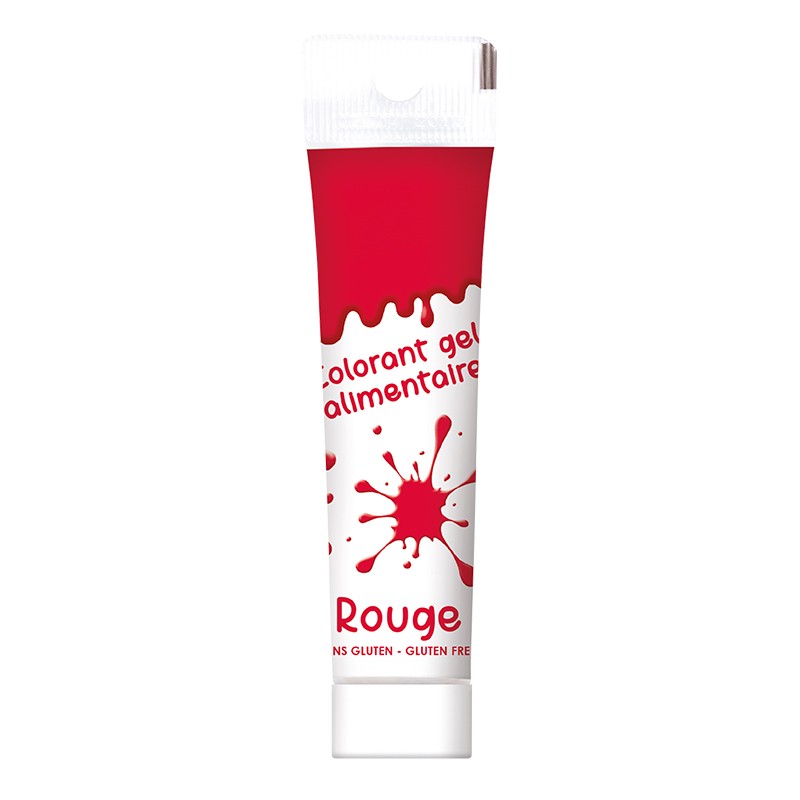 Colorant alimentaire gel - Rouge