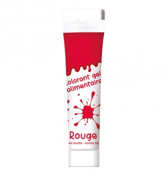 Colorant alimentaire gel - Rouge