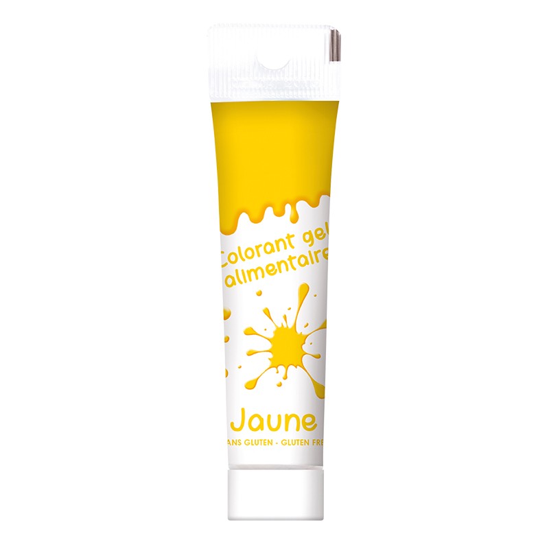 Colorant alimentaire gel - Jaune