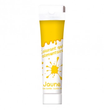 Colorant alimentaire gel - Jaune