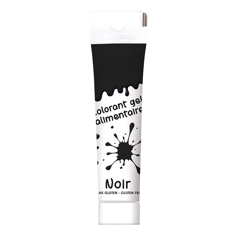 Colorant alimentaire gel - Noir