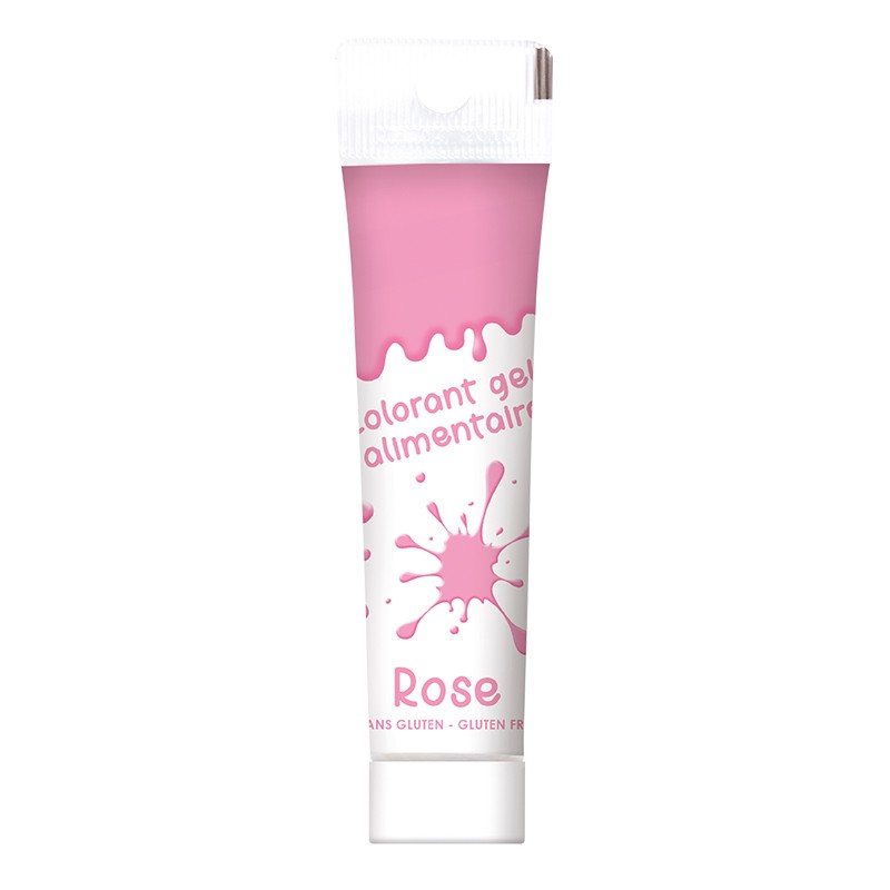 Colorant alimentaire gel - Rose