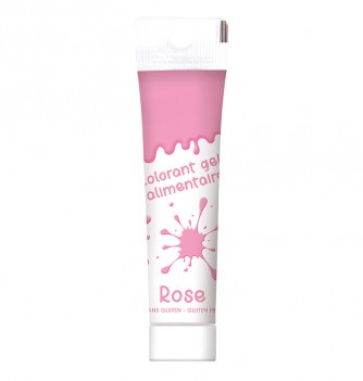 Colorant alimentaire gel - Rose