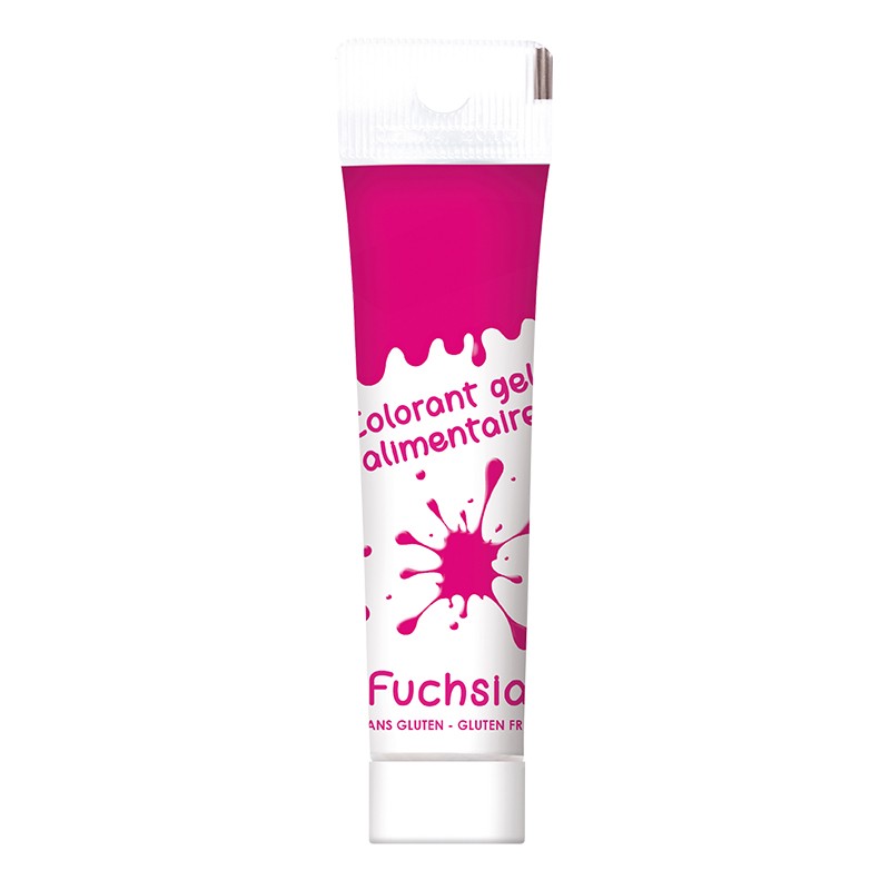 Colorant alimentaire gel - Fuchsia