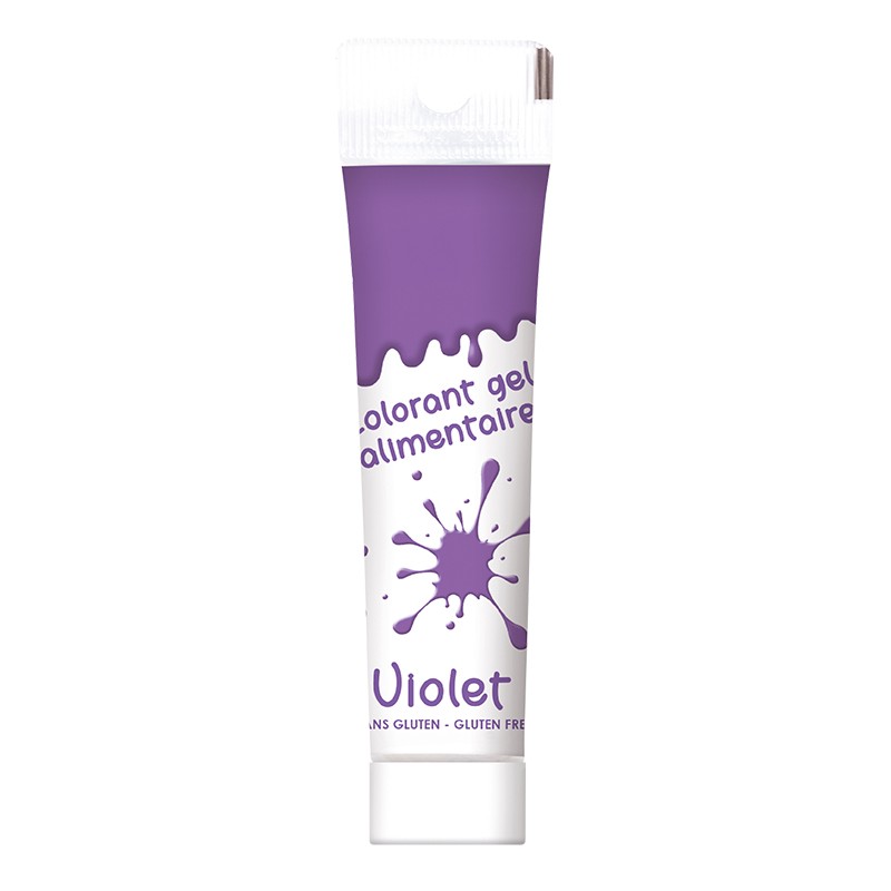 Colorant alimentaire gel - Violet