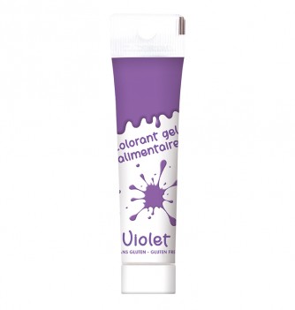 Colorant alimentaire gel - Violet