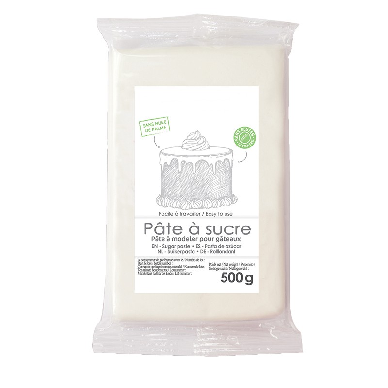Sugar Paste - White (500g)