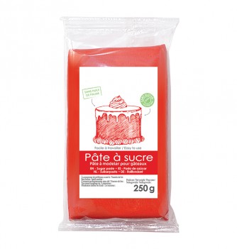 Pâte à Sucre Rouge - 250g