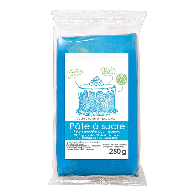 Sugar Paste - Blue (250g)