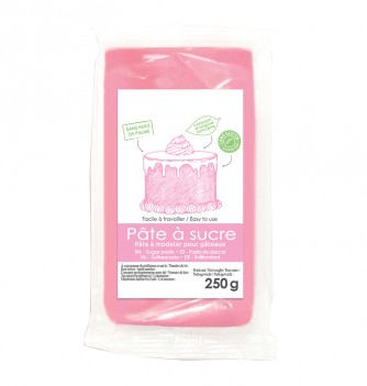 Pâte à Sucre Rose - 250g