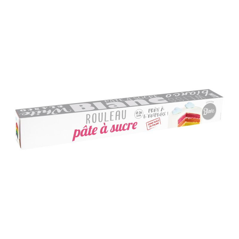 White Rolled Sugar Paste - 430g
