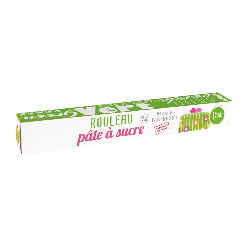 Green Rolled Sugar Paste - 430g