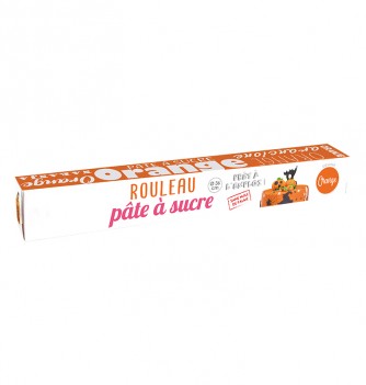 Orange Rolled Sugar Paste - 430g