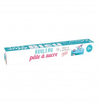 Blue Rolled Sugar Paste - 430g