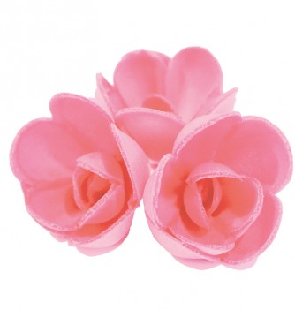 30 Wafer Pink Roses