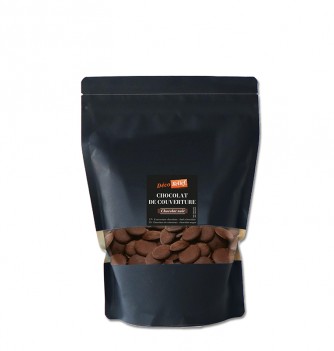 Chocolat de couverture 200g - Noir 58% cacao