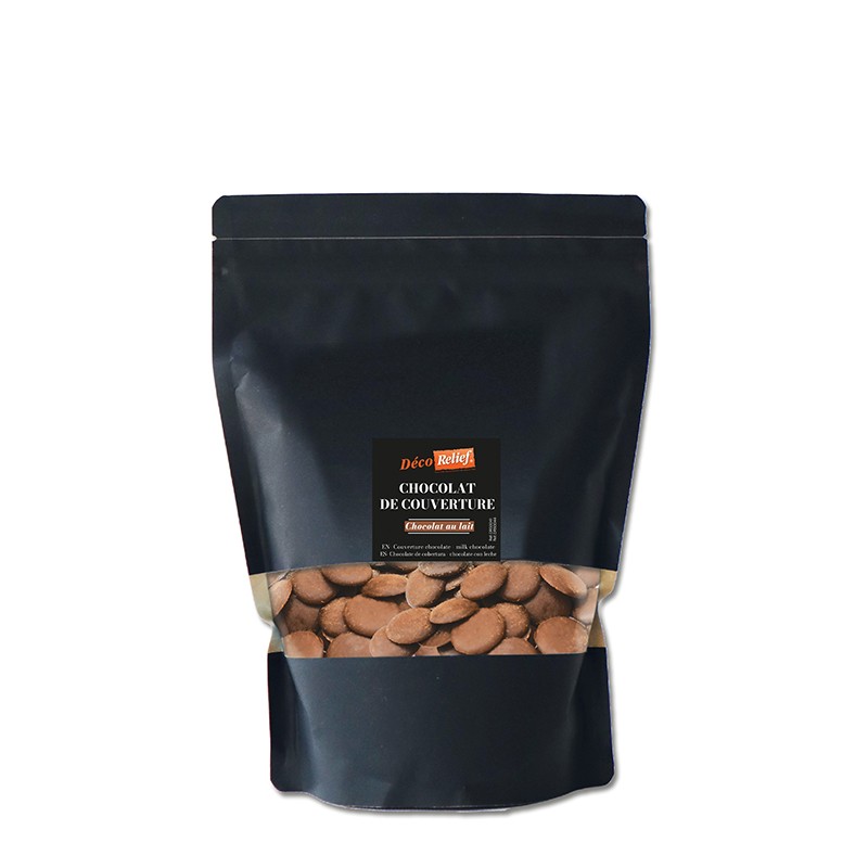 Chocolat de couverture 200g - Lait 35% cacao